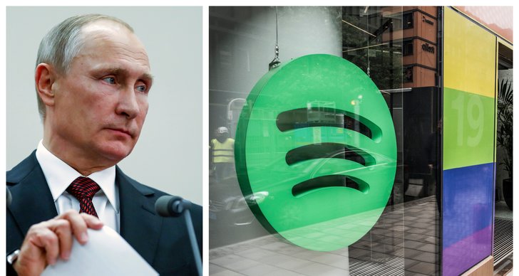 Spotify, Kriget i Ukraina, Propaganda